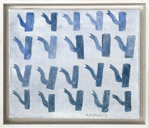 Klaas Gubbels, 'Idee 2008', 2021, Acryl op doek, 25x30cm, Galerie InDruk