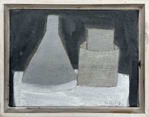 Klaas Gubbels, 'Saai stilleven in grijs', 18x24cm, 2011, Galerie InDruk